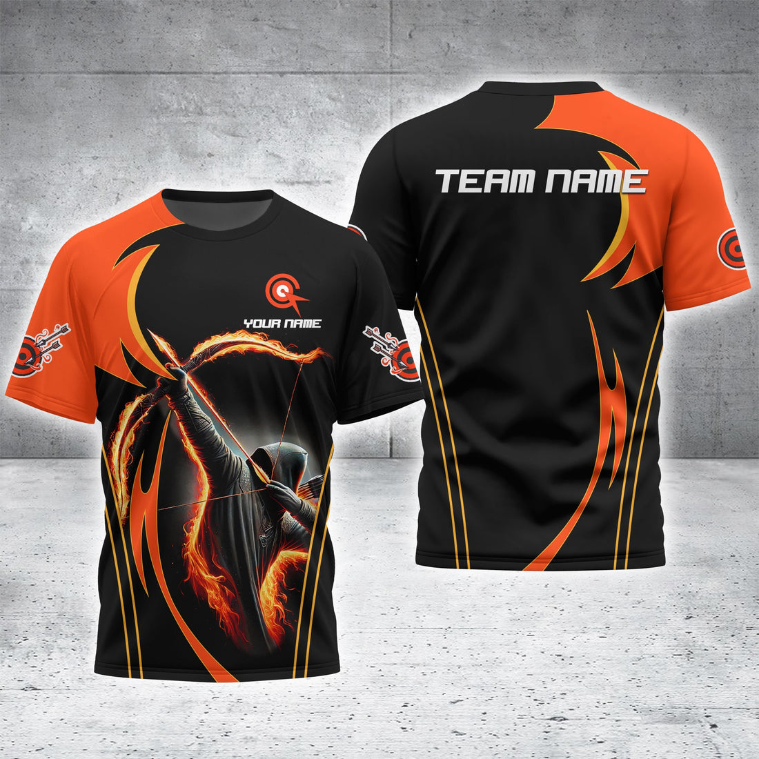 Custom Archery T Shirt Personalized Team Apparel 3D Design Gift For Archers Lightweight Sportswear 3D Design